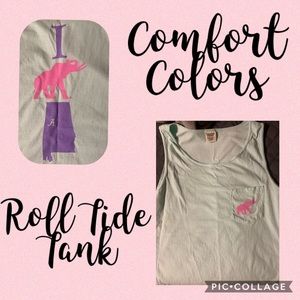 Roll Tide Comfort Colors Tank Top